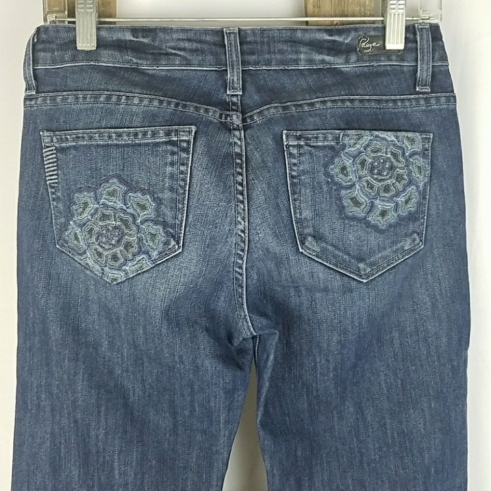 Paige Robertson women size 28 blue jeans denim - Picture 5 of 5